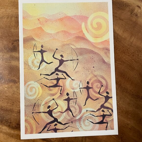 Tinga Tinga Card Lot of 47 I.M. Mlaponi Kichaka Kenya Omary Adam Allyys - Picture 2 of 7